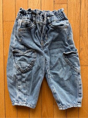 GAP Horseshoe Jeans with Heart Pocket